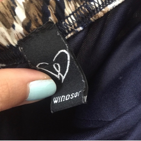 Animal/Tribal Print Windsor Minidress - Picture 10 of 11